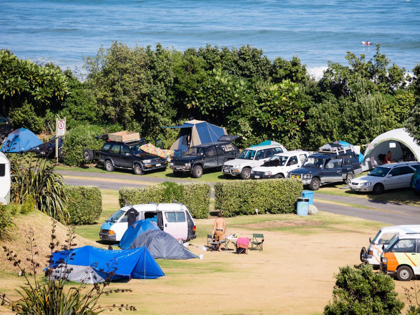 Fitzroy Beach Holiday Park New Plymouth Ngoại thất bức ảnh