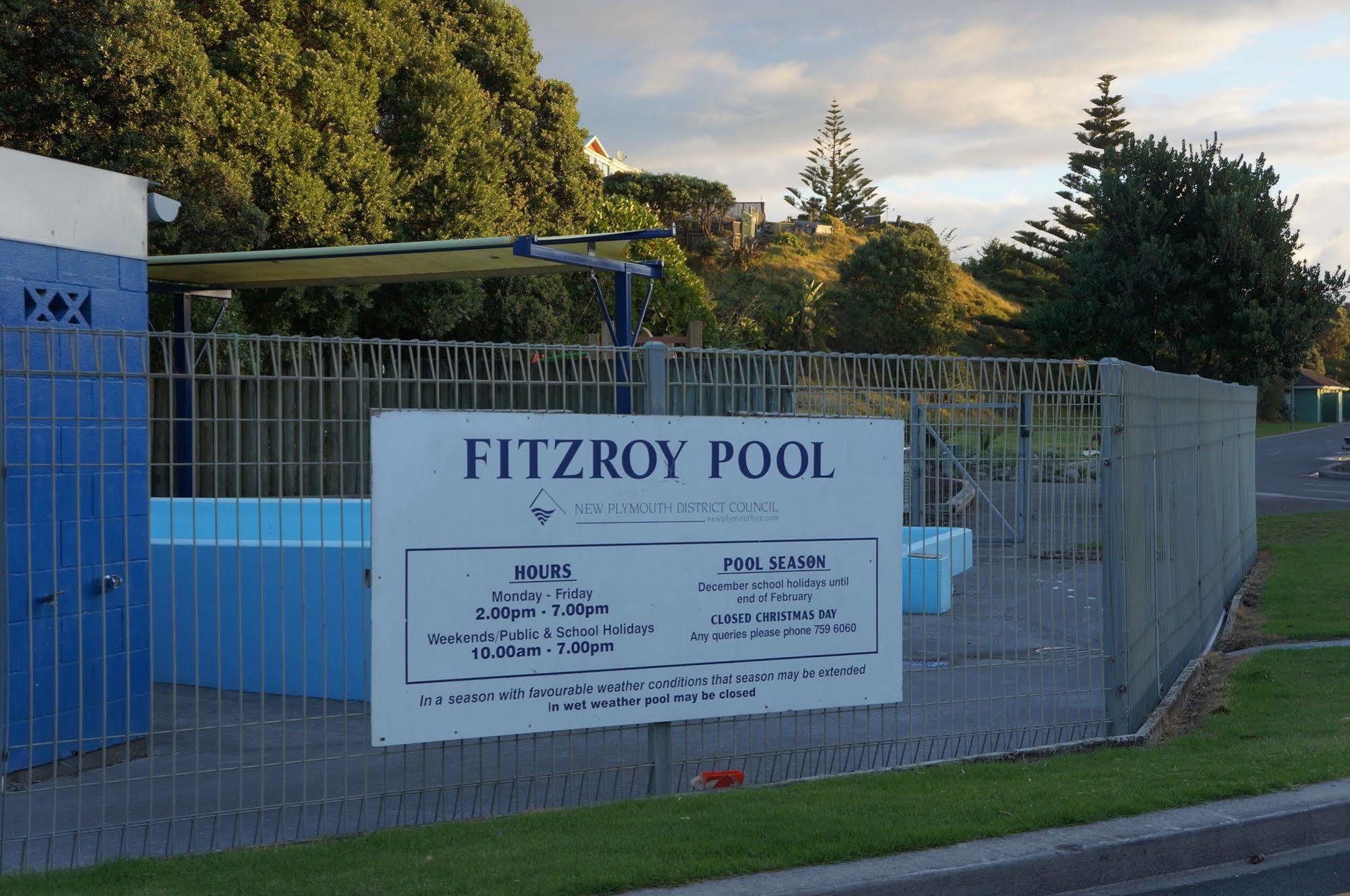 Fitzroy Beach Holiday Park New Plymouth Ngoại thất bức ảnh